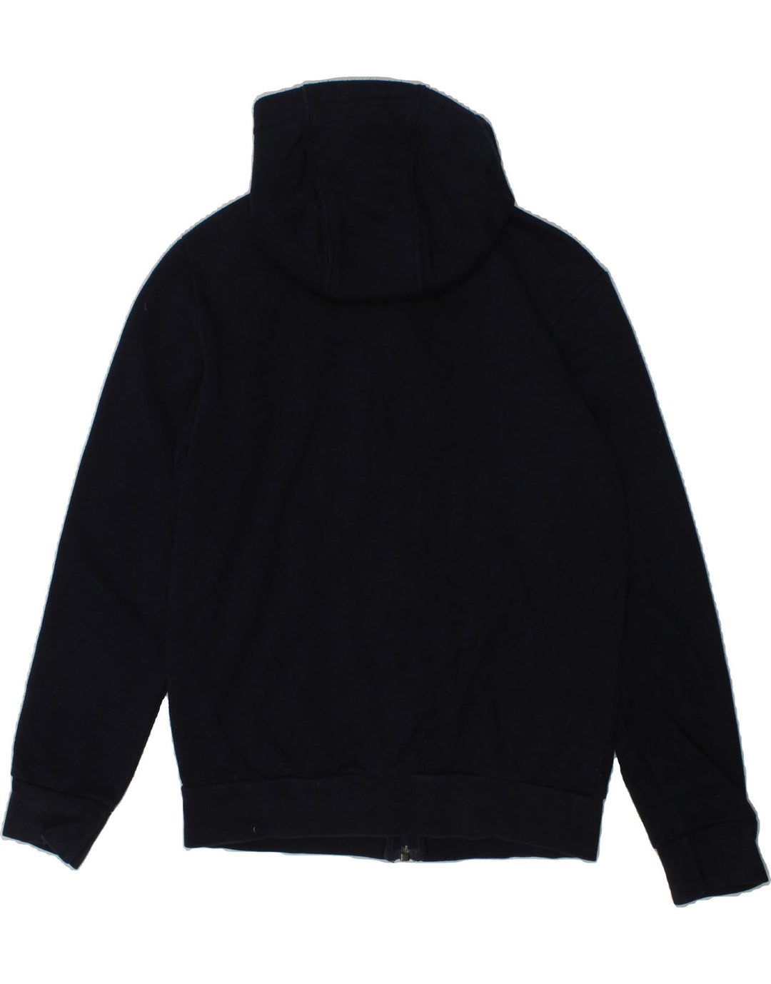 ADIDAS Boys Zip Hoodie Sweater 9-10 Years Navy Blue Cotton | Vintage Adidas | Thrift | Second-Hand Adidas | Used Clothing | Messina Hembry 