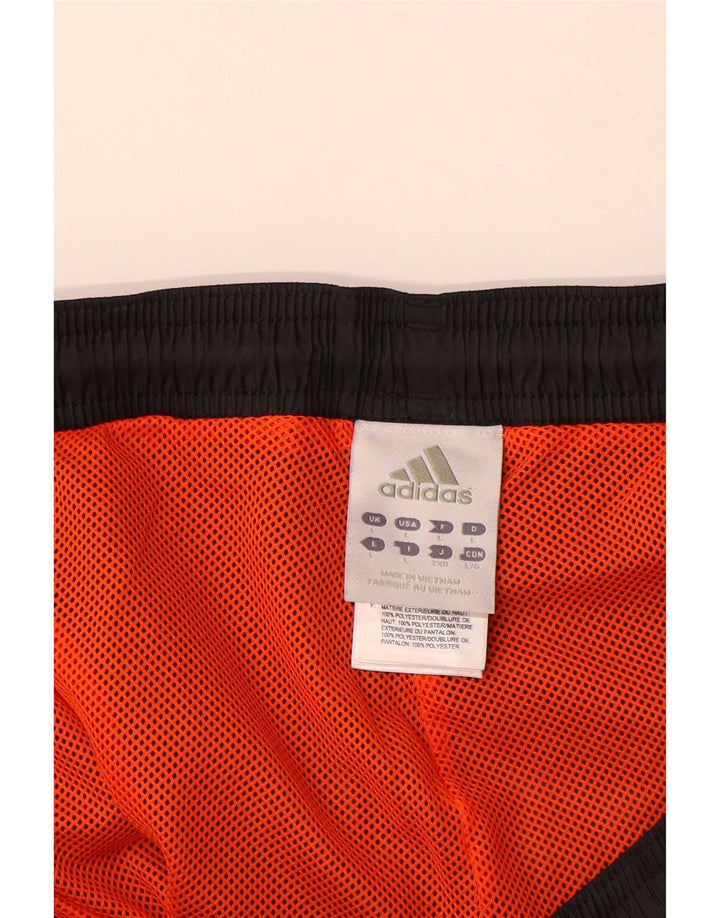 Adidas Pantalon de survêtement pour homme Large Noir Polyester