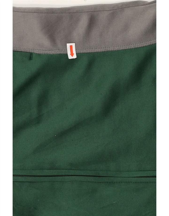 NFL TEAM APPAREL Girls Tracksuit Top Jacket 10-11 Years Medium Green Vintage NFL TEAM APPAREL and Second-Hand NFL TEAM APPAREL from Messina Hembry 