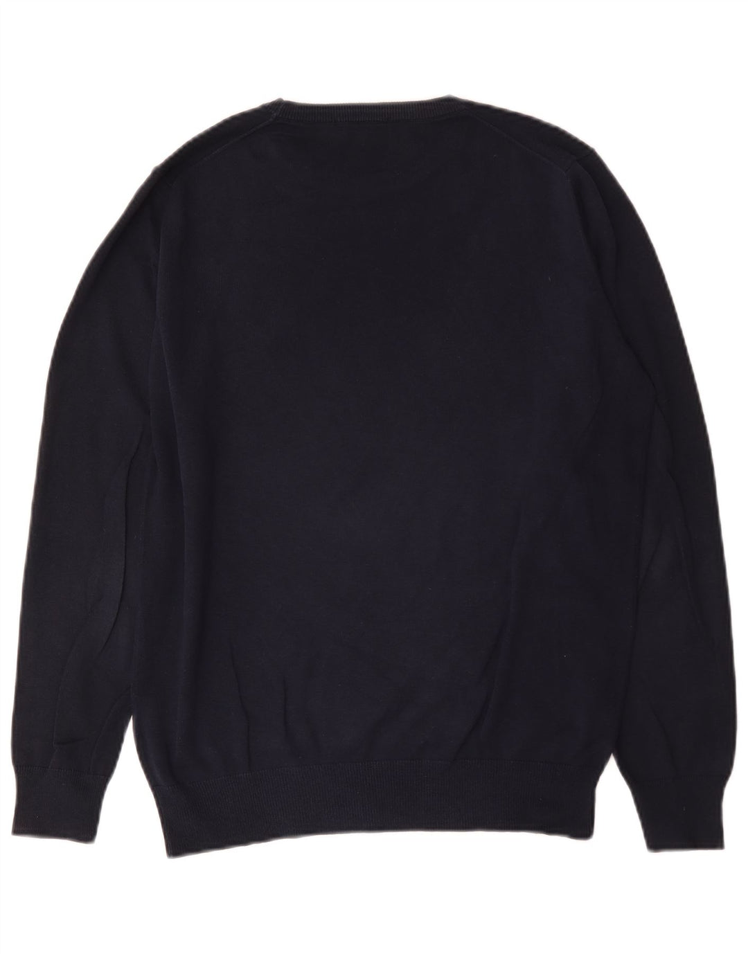Liu Jo Mens Crew Neck Jumper Sweater Medium Navy Blue