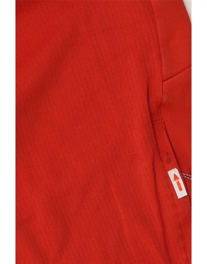 Felpa con cappuccio da uomo Puma Small arancione