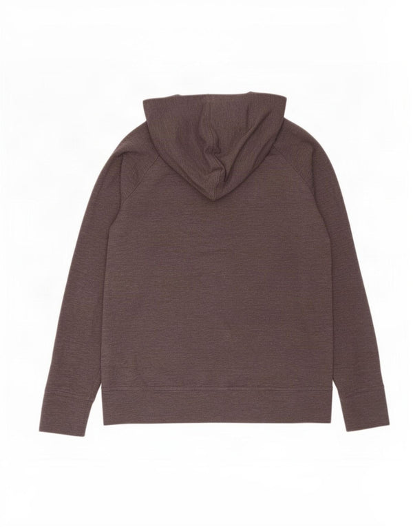 Under Armour Γυναικείο Loose Fit Hoodie Jumper UK 14 Medium Grey Colourblock