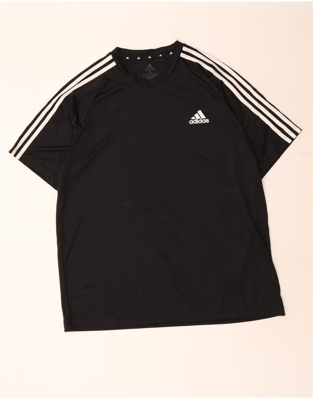 Adidas Mens Aeroready T-Shirt Top XL Black Polyester
