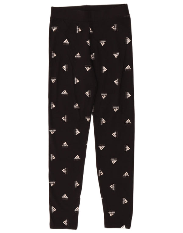 Adidas Leggings mit Grafik für Mädchen, 13–14 Jahre, Schwarz