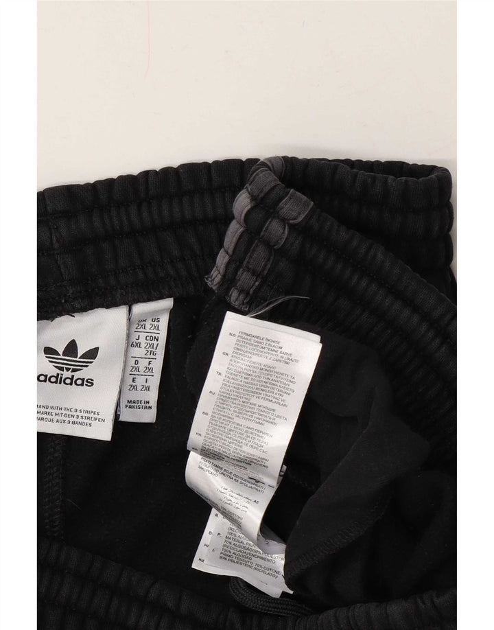 Adidas Mens Sport Shorts 2XL Black Cotton