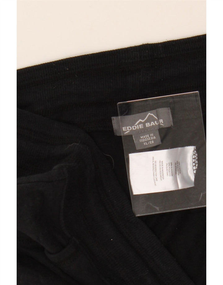 EDDIE BAUER Mens Sport Shorts XL  Black Cotton Vintage Eddie Bauer and Second-Hand Eddie Bauer from Messina Hembry 