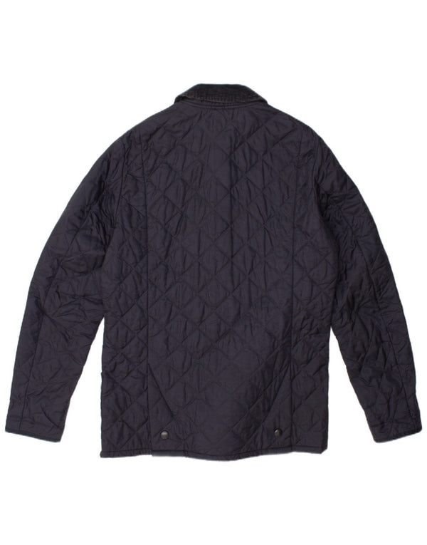 Giacca trapuntata da uomo Barbour UK 38 media blu navy in poliammide