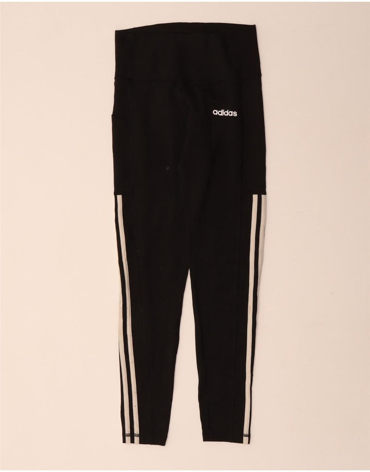 Adidas Womens Climalite Leggings UK 8/10 Small  Black