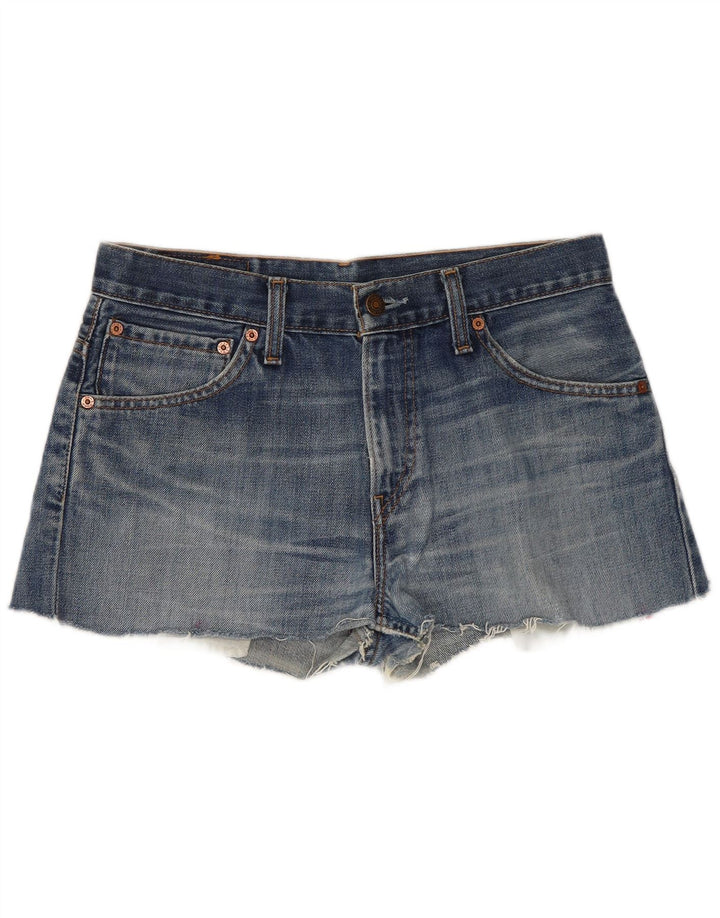 Levi's Womens 507 Denim Shorts W30 Medium  Blue Cotton