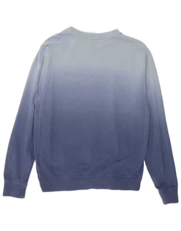 Nike Mens Sweatshirt Jumper Medium Blue Tie Dye Cotton