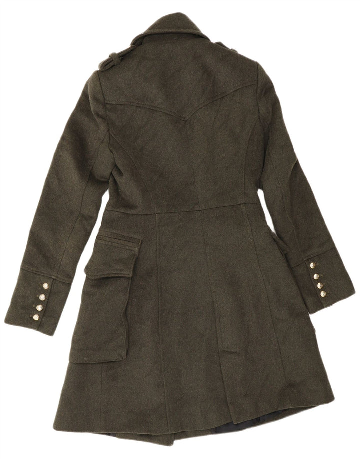 Zara Damen Trenchcoat UK 10 Small Khaki