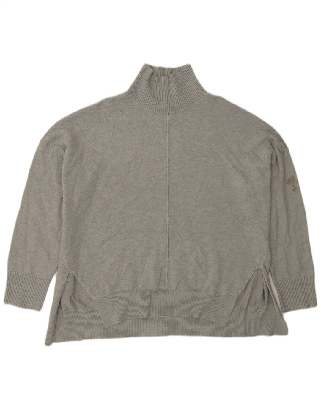 French Connection Womens Turtle Neck Jumper Sweater UK 14 Medium Grey
