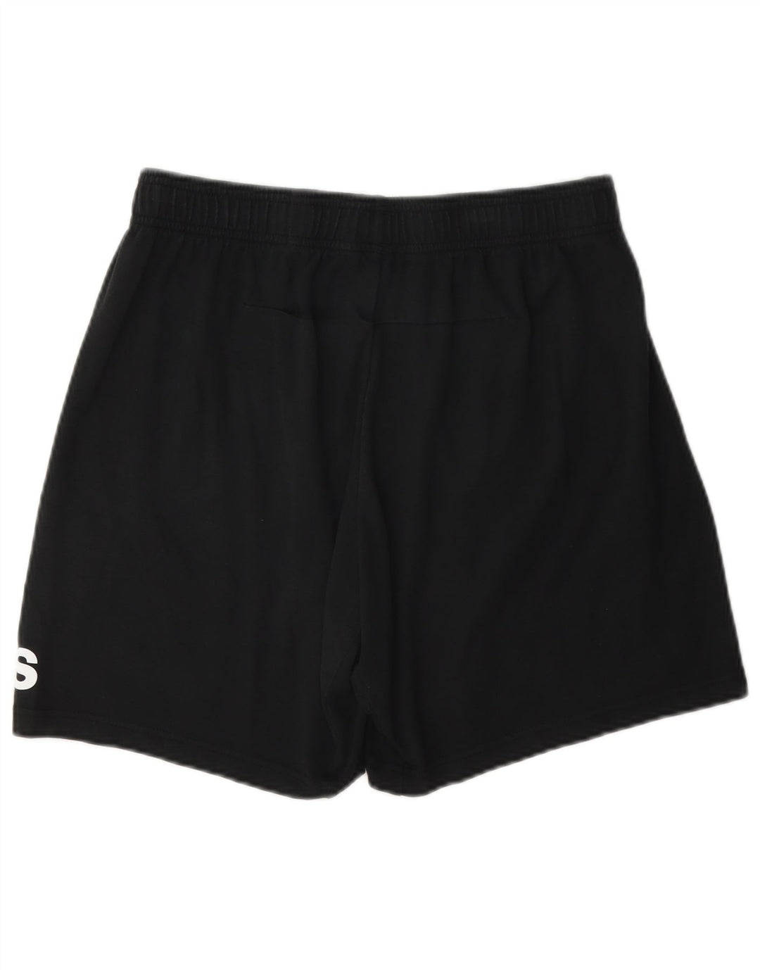 Adidas Mens Graphic Sport Shorts Medium Black Cotton