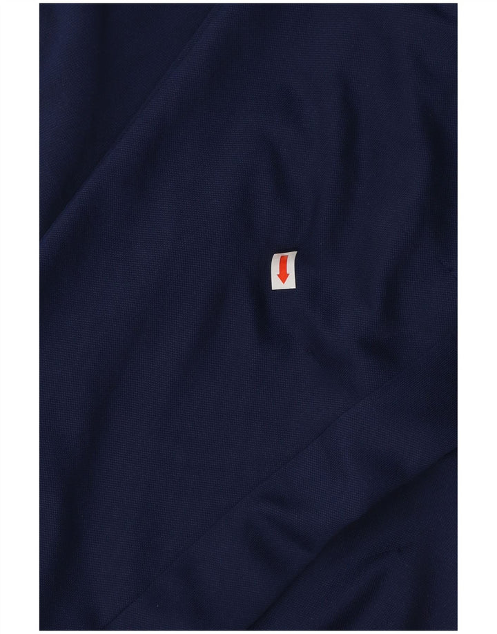 Adidas Mens Climalite Tracksuit Trousers Medium  Navy Blue Polyester