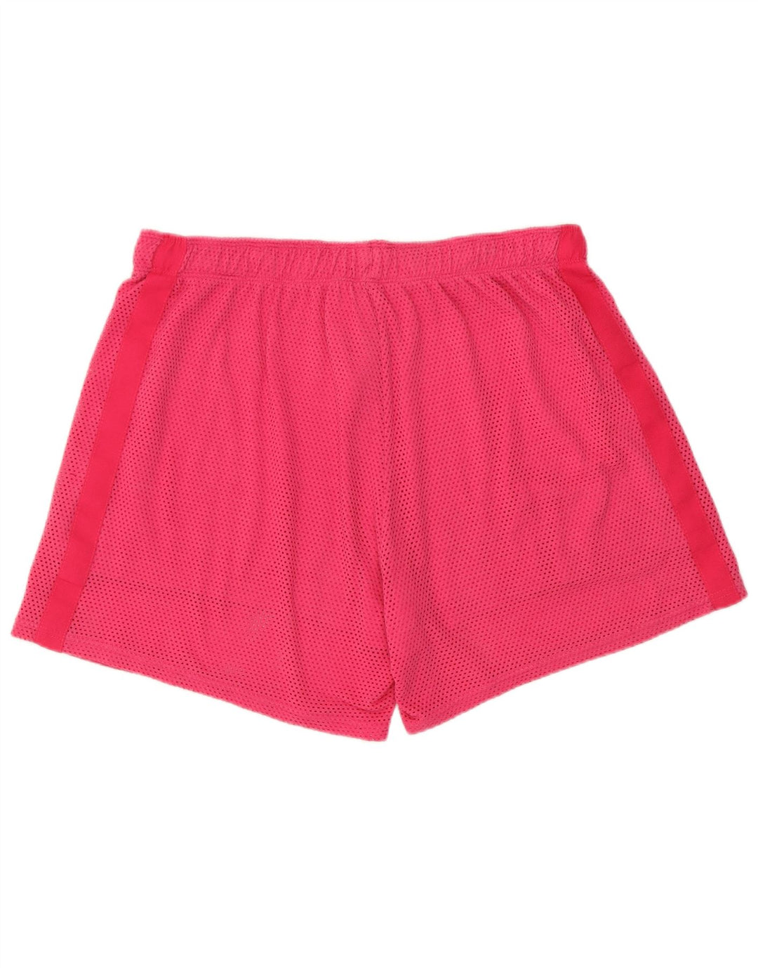 Nike Womens Sport Shorts UK 14 Large  Pink Colourblock Polyester