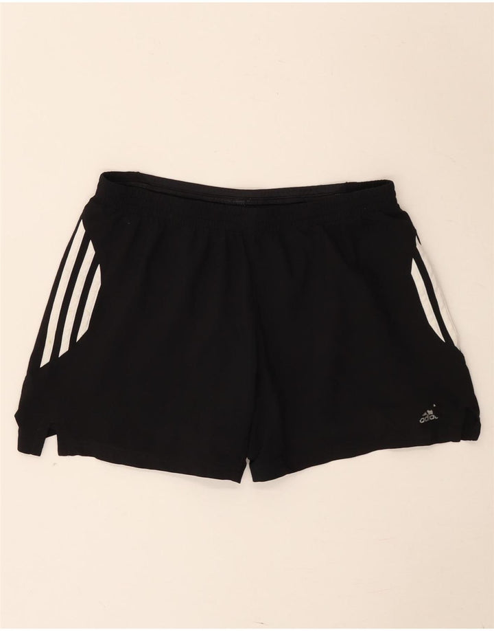 Adidas Damen Climacool Sport Shorts UK 12 Medium Schwarz Polyester
