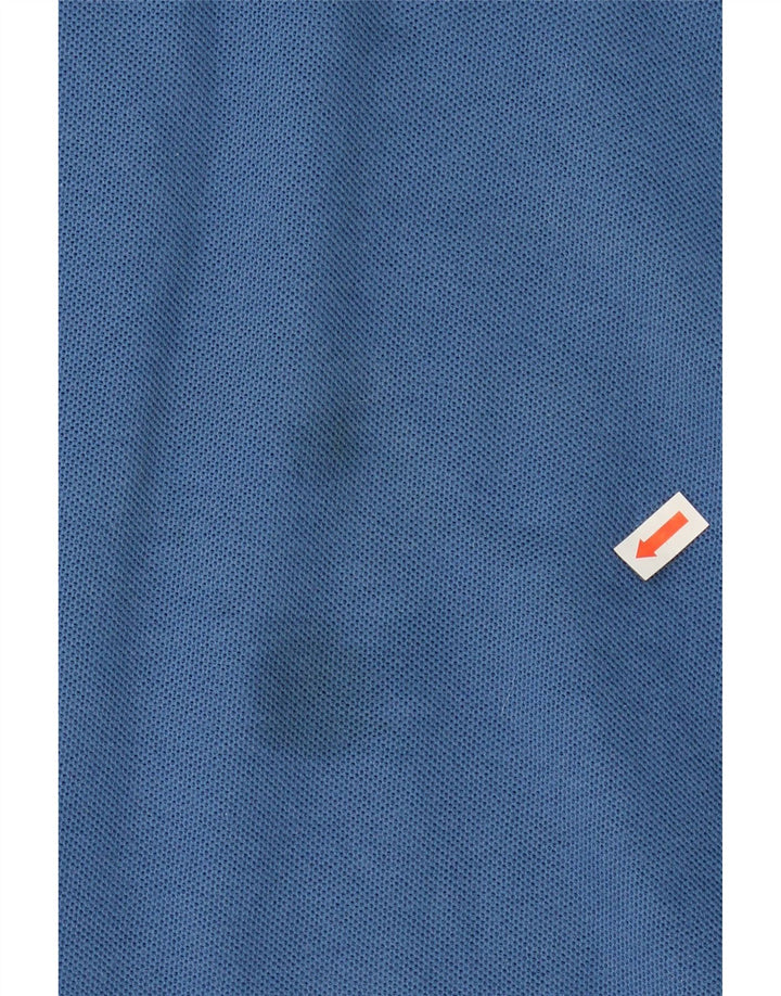 FILA Mens Polo Shirt IT 52 Large Blue Cotton Vintage Fila and Second-Hand Fila from Messina Hembry 