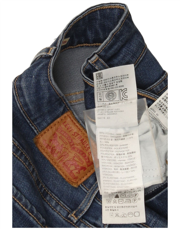 Jeans slim da donna Levi's W28 L28 Lyocell blu