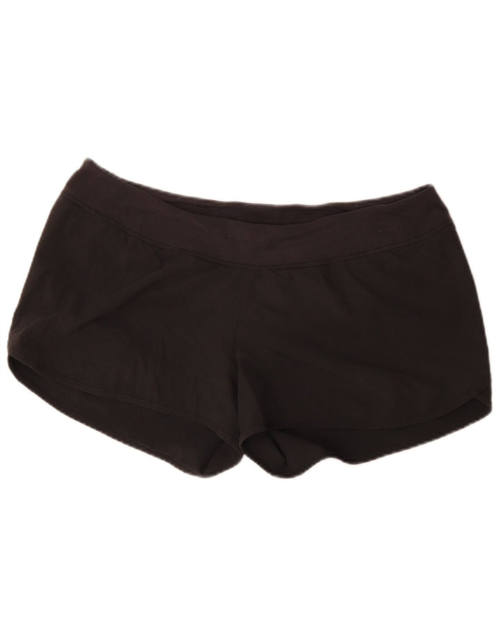 REEBOK Womens Sport Shorts UK 20/22 XL  Black Polyester