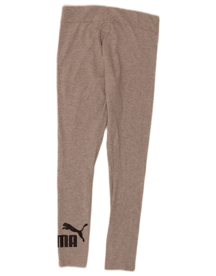 Leggings grafici Puma da donna UK 10 piccoli grigi