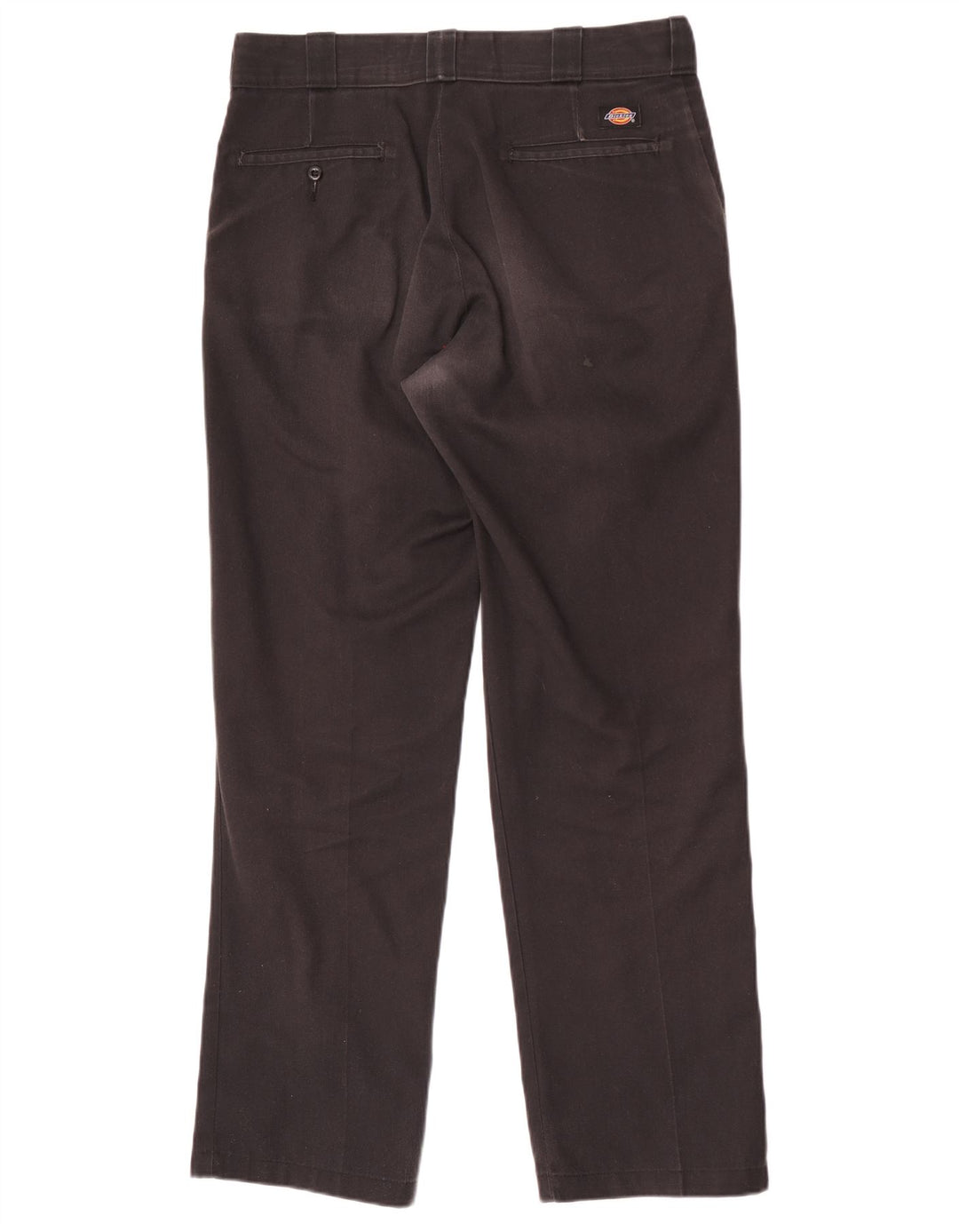 Dickies Mens Straight Chino Trousers W32 L32 Black