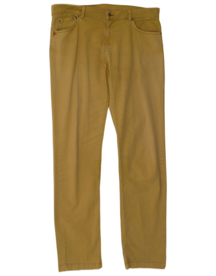 Kappa Mens Slim Jeans W38 L35 Green Cotton