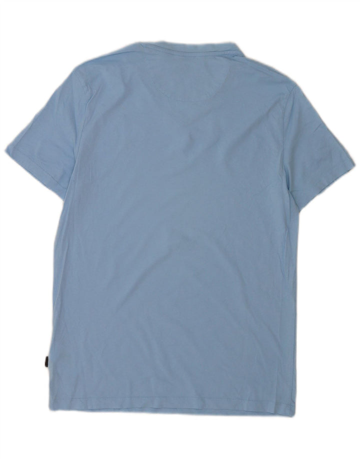 Calvin Klein Mens Slim Fit T-Shirt Top Medium Blue Cotton