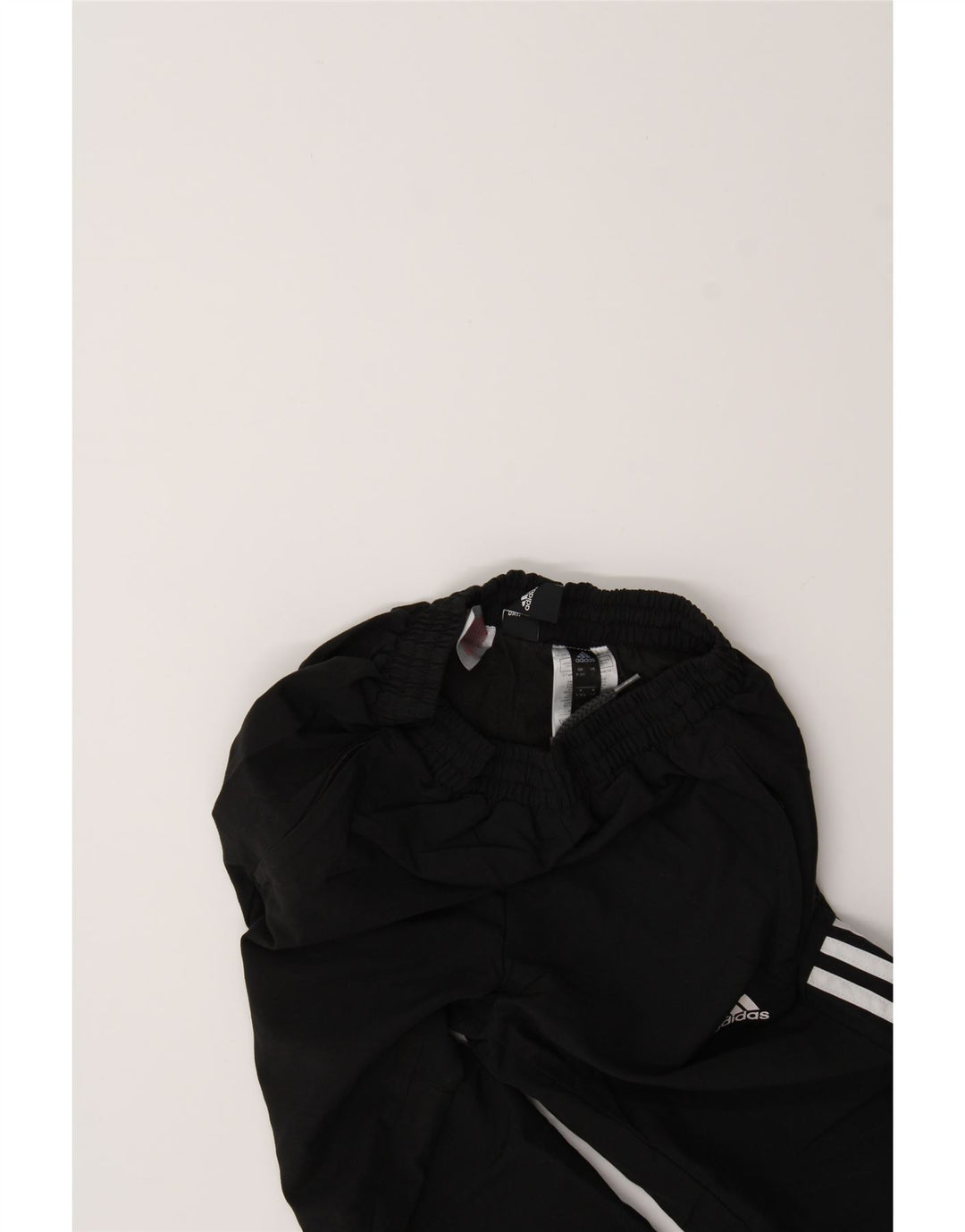 ADIDAS Boys Tracksuit Trousers Joggers 9-10 Years Black Polyester Vintage Adidas and Second-Hand Adidas from Messina Hembry 