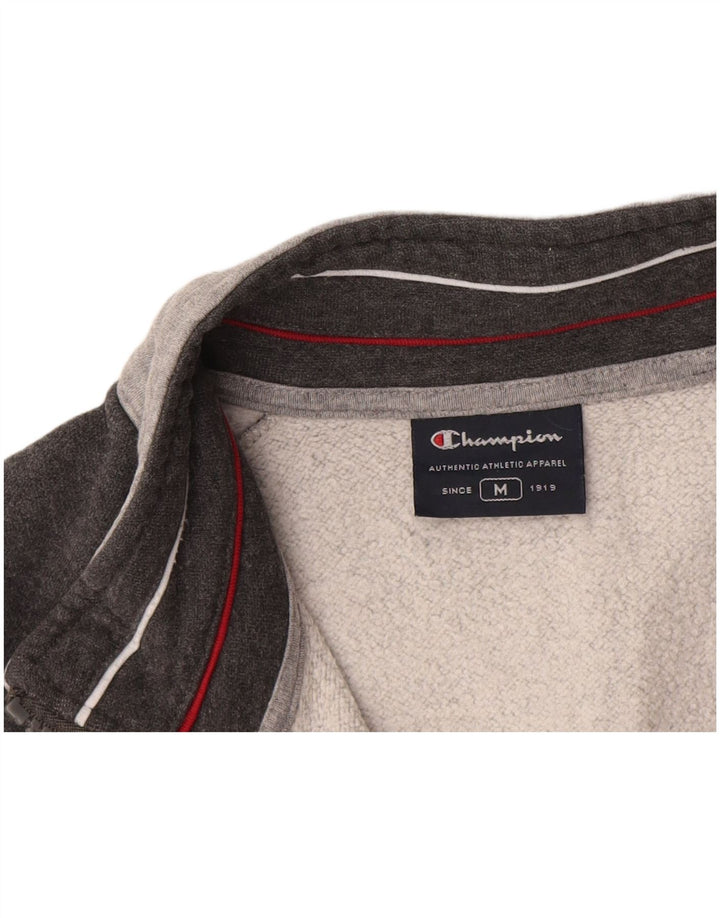 Champion Chaqueta De Chándal Para Hombre Gris Medio Moteado
