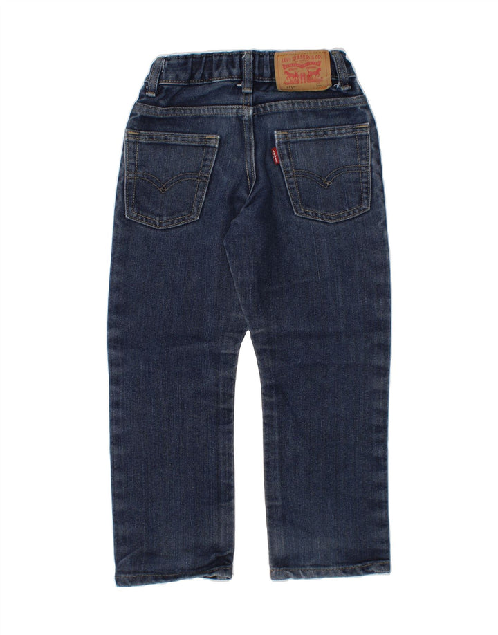 LEVI'S Boys 511 Slim Jeans 4-5 Years W20 L18  Blue Cotton Vintage Levi's and Second-Hand Levi's from Messina Hembry 