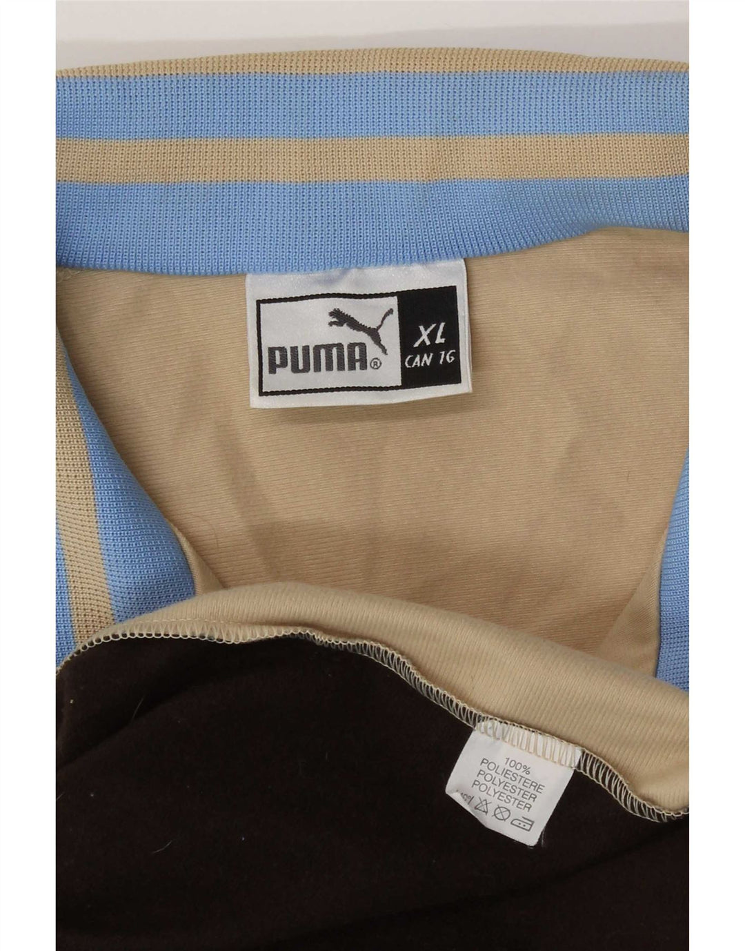 Puma muška gornja jakna trenirke XL bež poliester u boji
