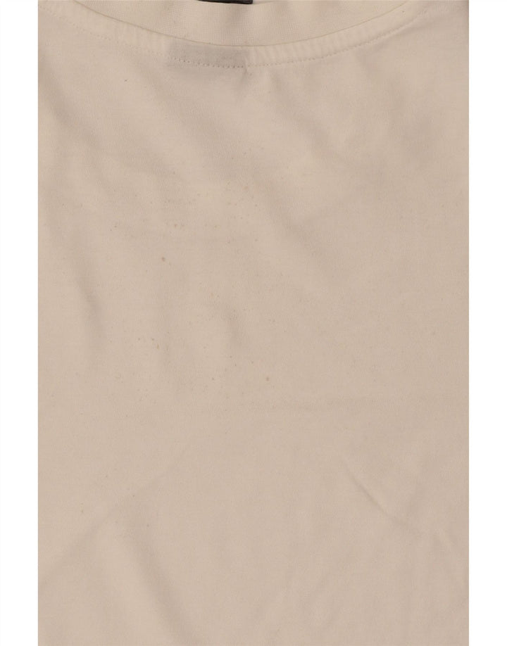 Adidas Dame T-Shirt Top UK 12/14 Medium White