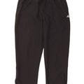 ADIDAS Mens Climalite Tracksuit Trousers 2XL  Black Polyester