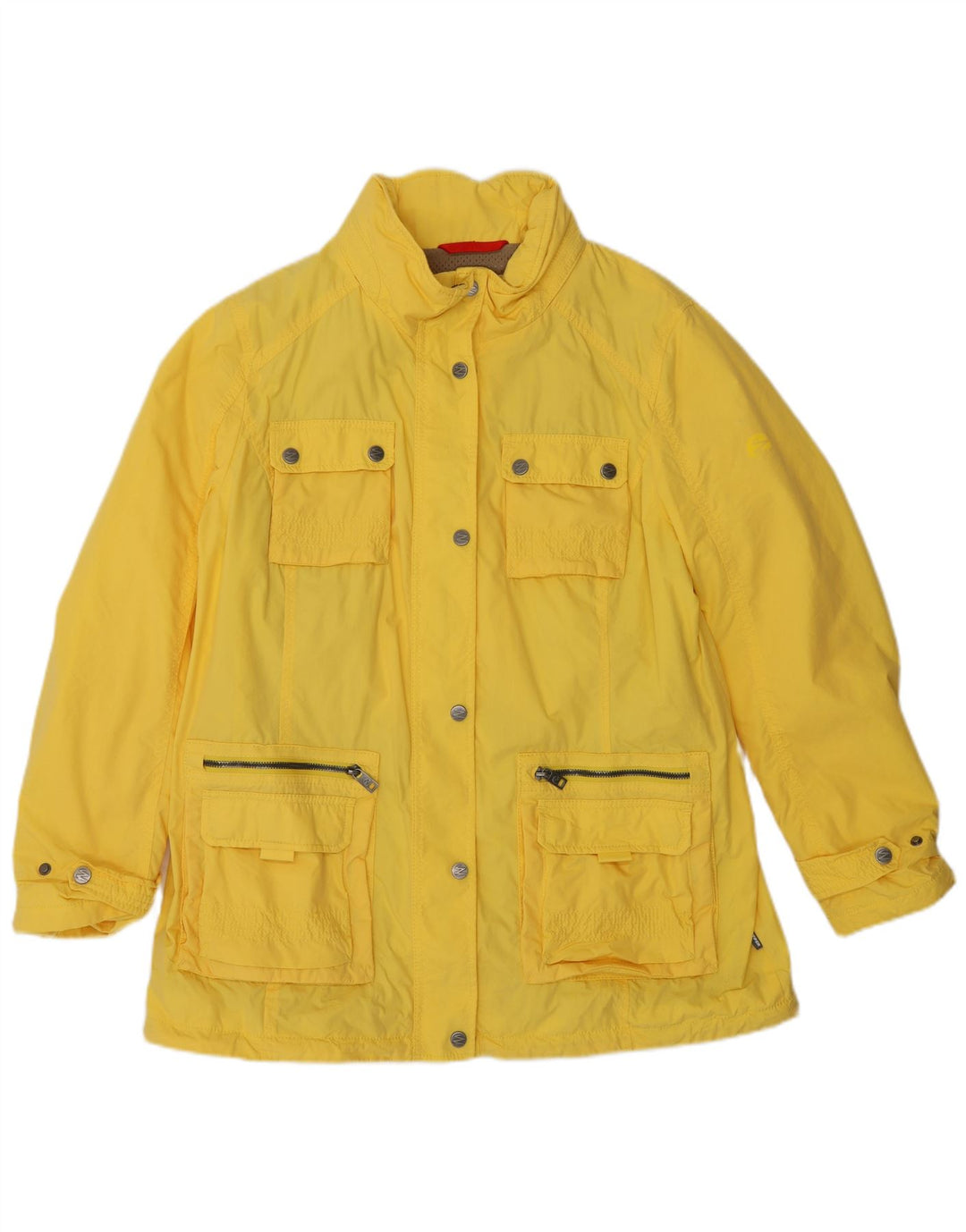 KLEPPER Damen Regenjacke mit Kapuze UK 16 Large Gelb