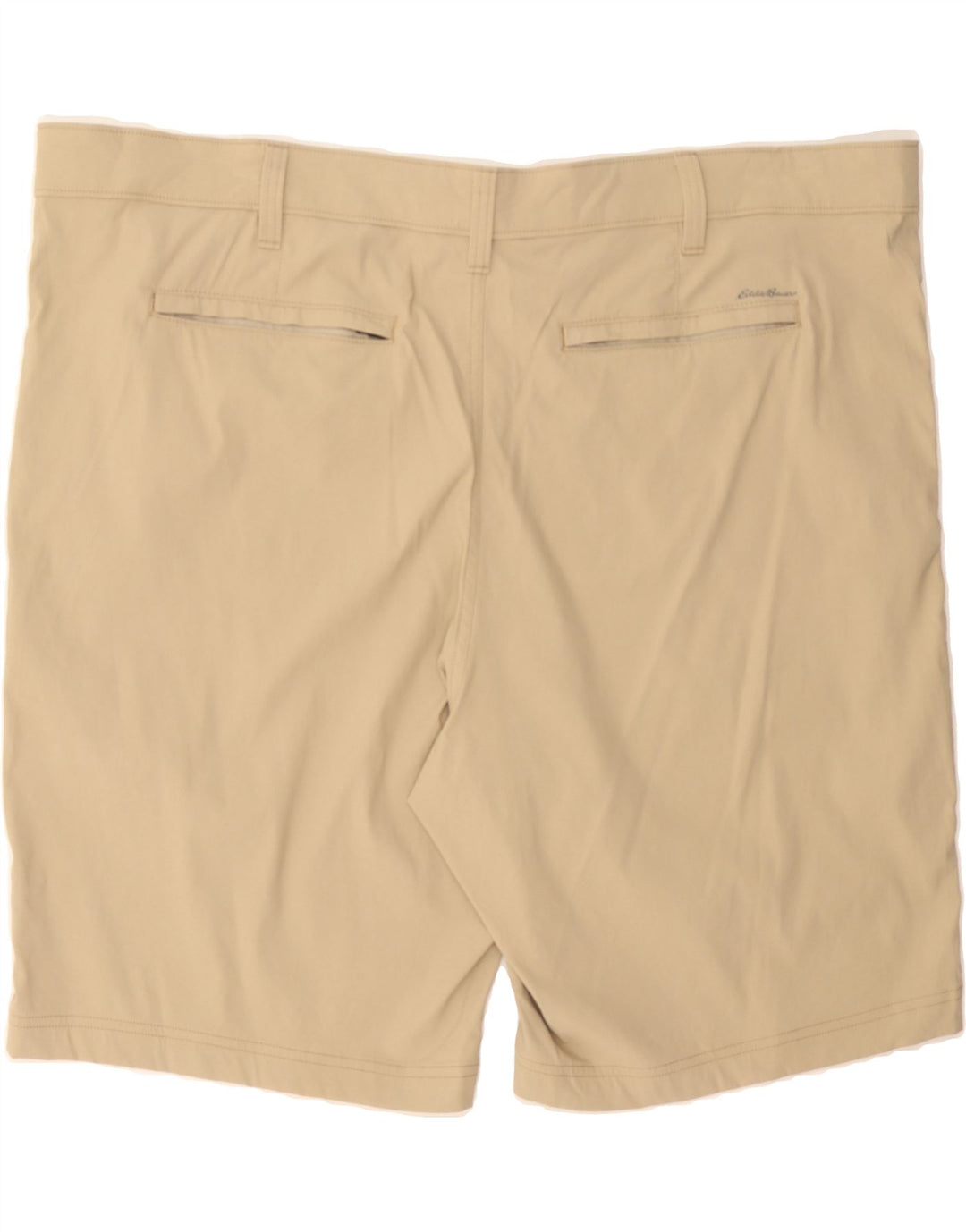 EDDIE BAUER Mens Chino Shorts W46 3XL Beige Nylon Vintage Eddie Bauer and Second-Hand Eddie Bauer from Messina Hembry 