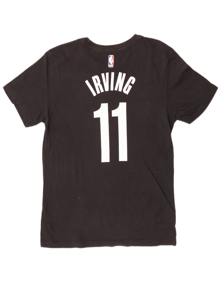 Nike Herre Brooklyn Grafisk T-Shirt Top Lille Sort Bomuld