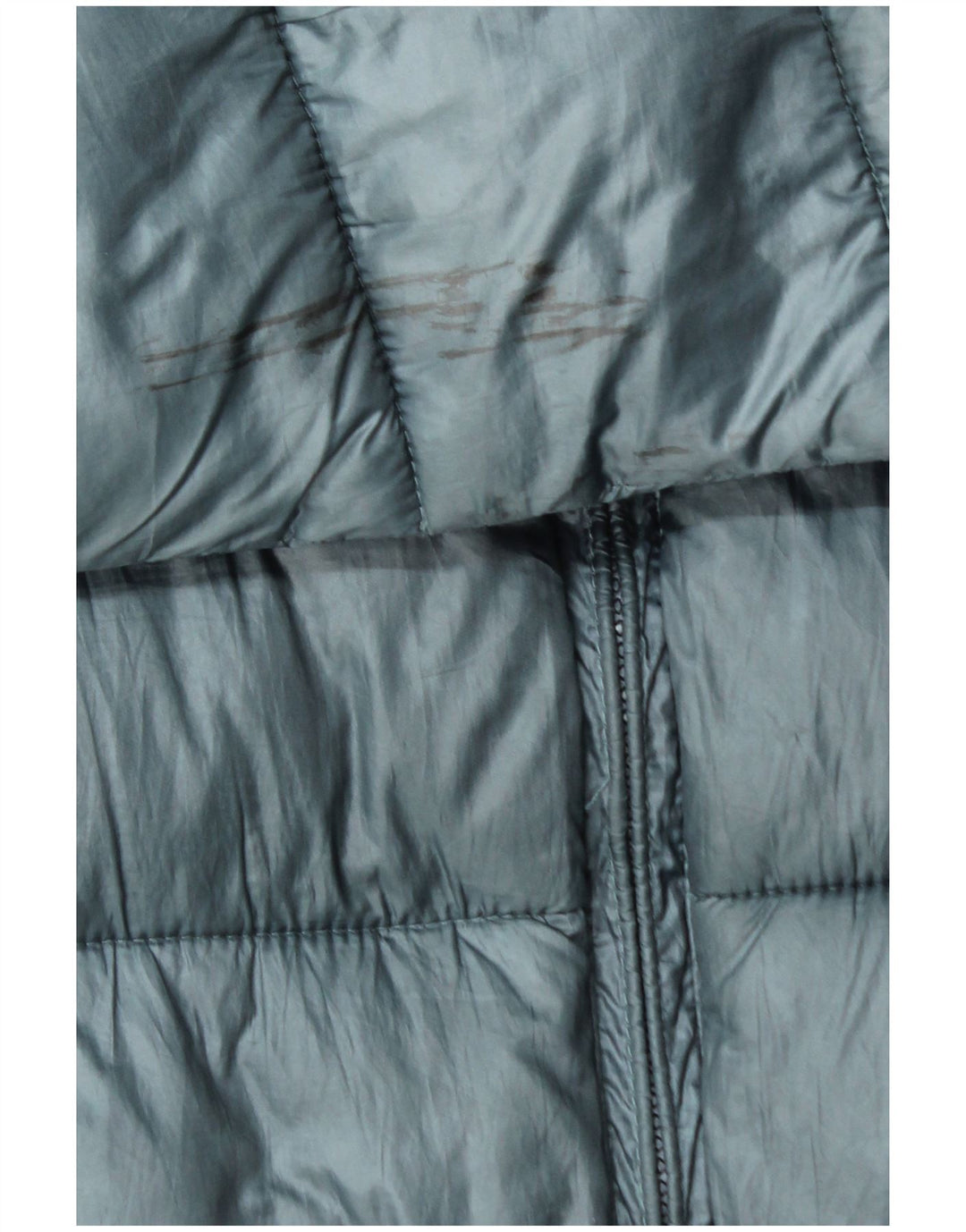 Champion Mens Hooded Padded Jacket UK 36 Small Blue Polyester