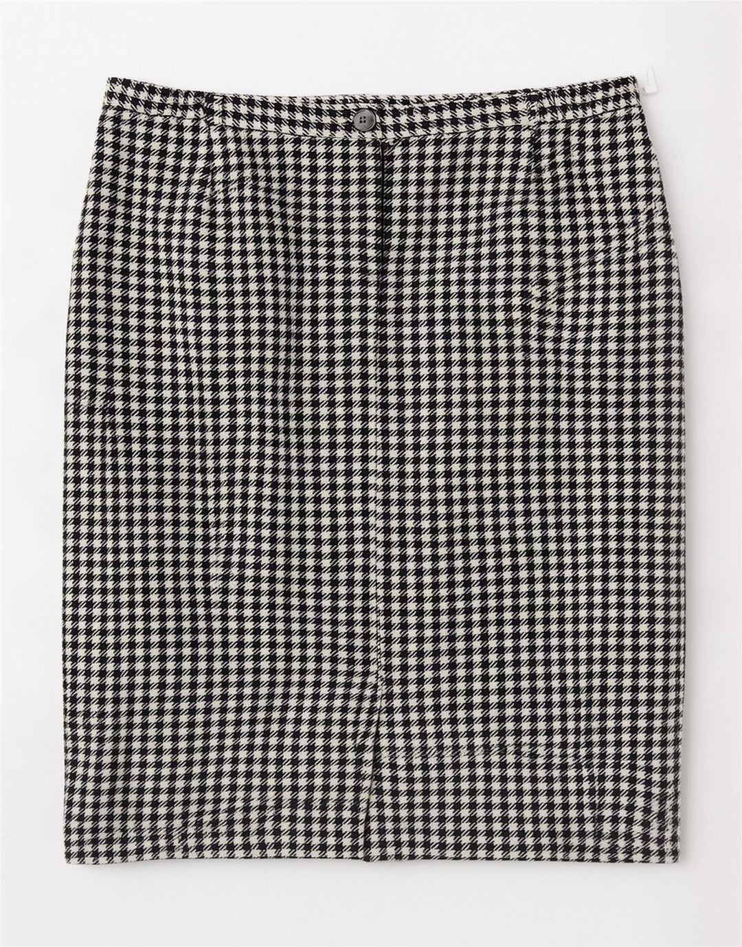 Damska spódnica midi Eastex UK 14 Medium W30 Czarna wełna w pepitkę