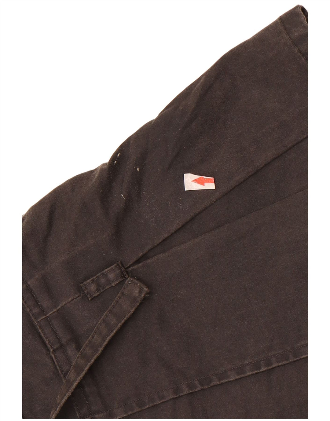 Zara Damen Minirock Small W26 Schwarz Polyurethan
