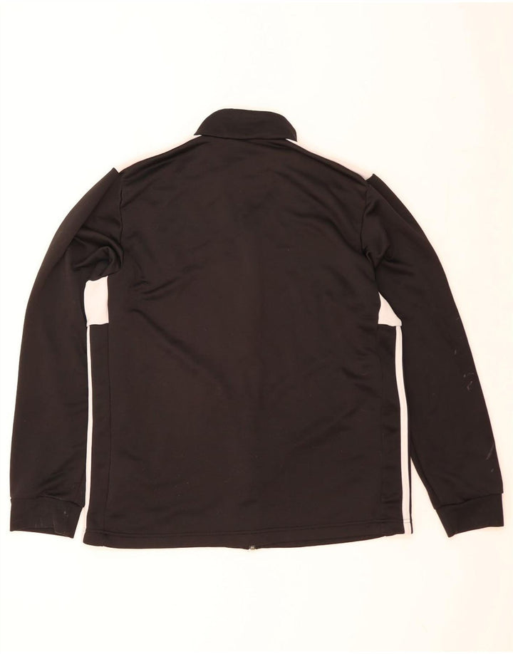 Adidas Mens Tracksuit Top Jacket XL Black Colourblock Polyester