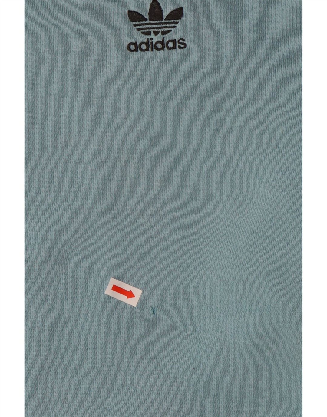 ADIDAS Mens Hoodie Jumper Large Blue Cotton