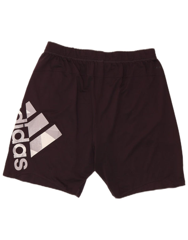 Adidas Mens Graphic Sport Shorts Medium Black Polyester