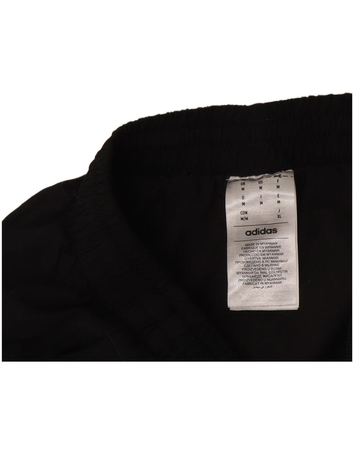 Adidas Dame træningsdragt Bukser Joggers UK 14 Medium Sort Polyester