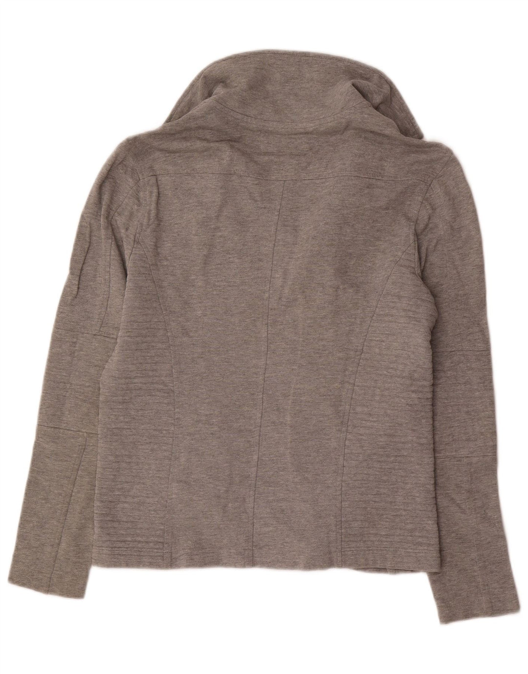 Veste De Survêtement Zara Homme Gris Moyen Moucheté Coton