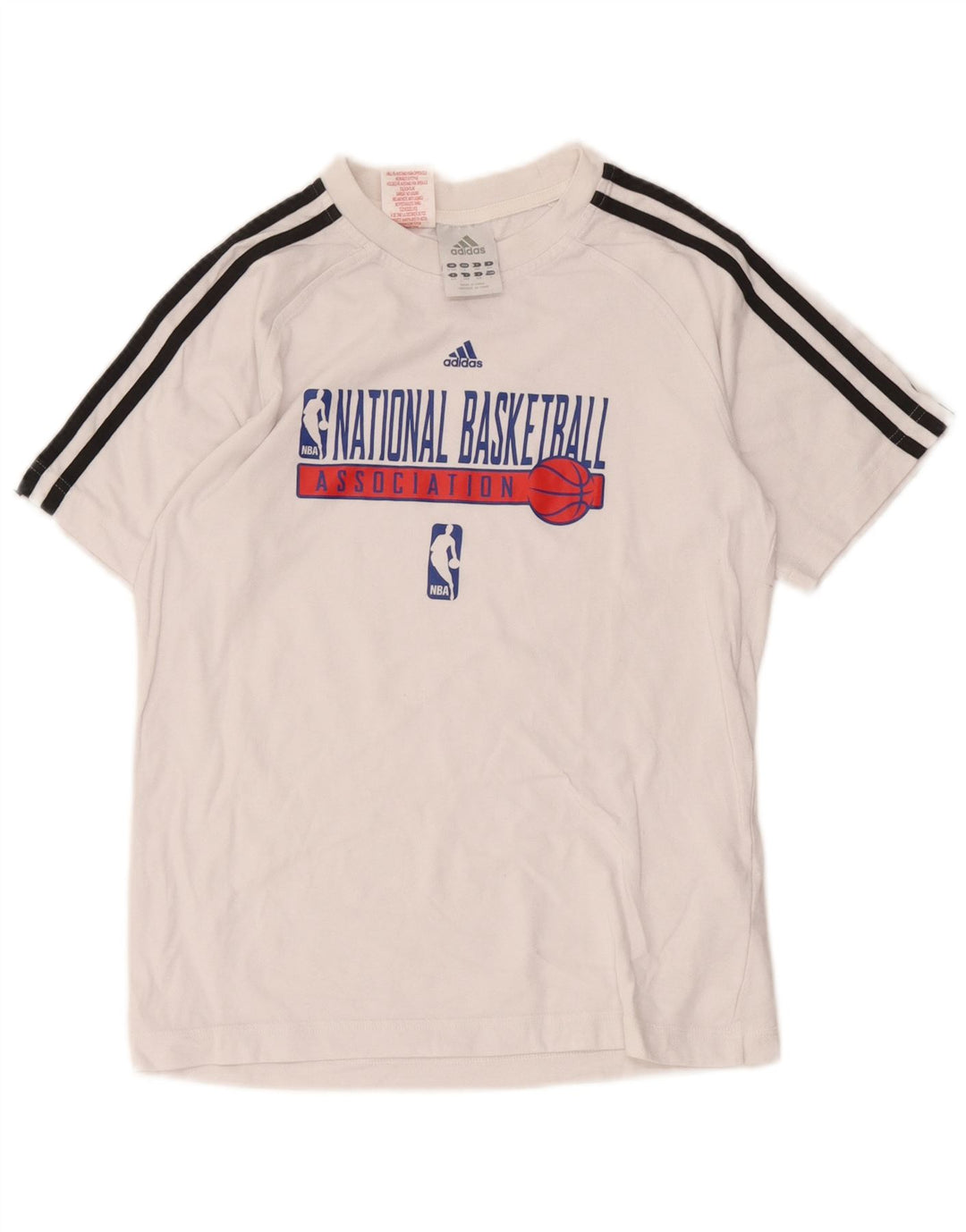 Adidas Boys Graphic T-Shirt Top 13-14 Years White
