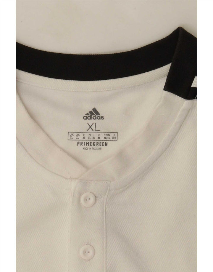 Adidas Mens Aeroready T-Shirt Top XL White