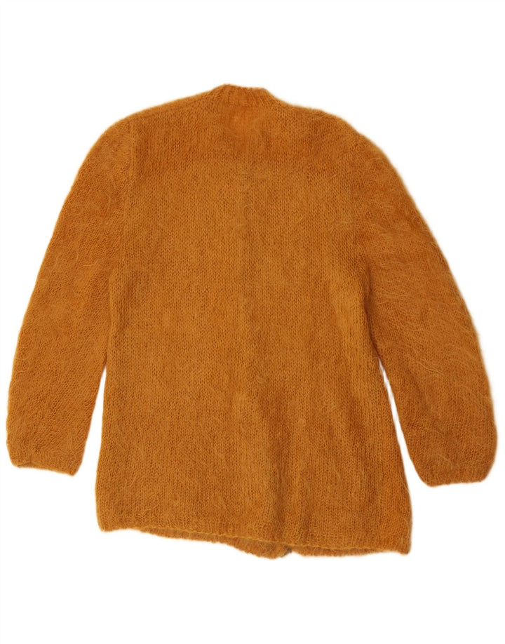 Vintage Womens Cardigan Sweater UK 16 Large Brown