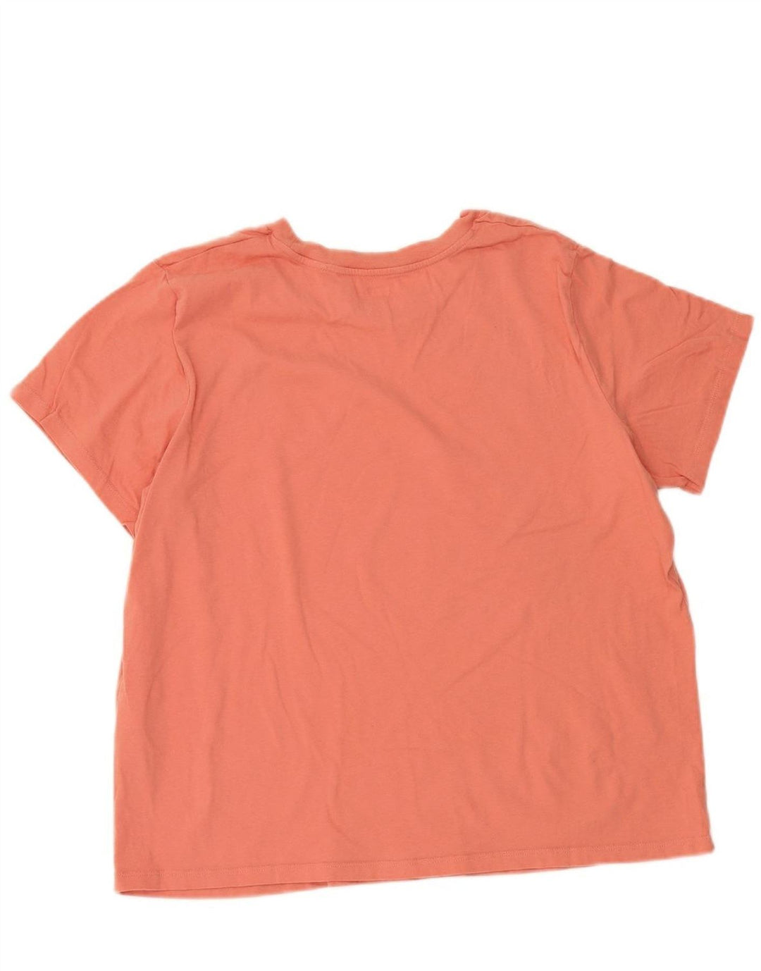 Camiseta feminina LEVI'S UK 18 XL algodão rosa