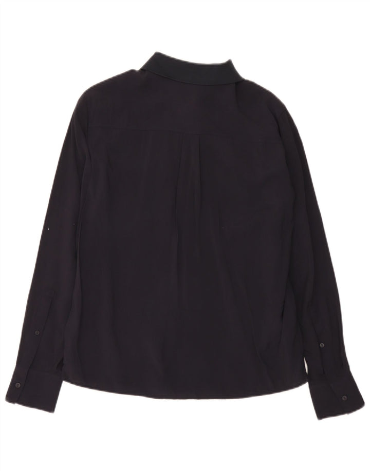 Camicia da donna Lacoste taglia 36 piccola in viscosa nera