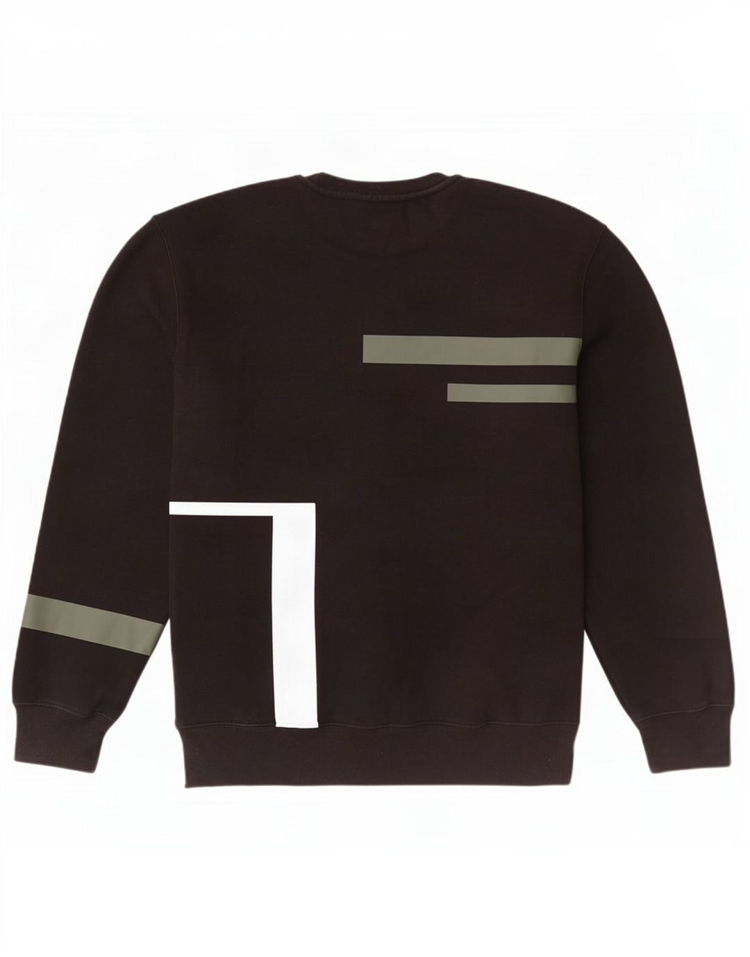 Champion Sweat-shirt graphique pour homme en coton color block noir moyen